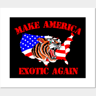 MAKE AMERICA EXOTIC AGAIN Posters and Art